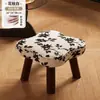 Taburete de Maquillaje Estilo Crema, Silla de Maquillaje Giratoria Simple, Taburete para Tocador de Habitación de Niñas con Respaldo, Silla de Tocador para Manicura