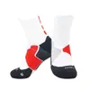 Calcetines de Baloncesto Transpirables Estilo Nuevo Calcetines de Toalla Calcetines Deportivos Calcetines de Baloncesto para Hombre Entrenamiento de Carrera Profesional Calcetines de Tubo Medio Elite