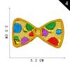 Yuanda Computador Bordado Logo Laço Fofo Coroa Patch Tecido Bordado Patch Acessórios para Roupas Acessórios DIY Patch de Tecido