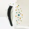 Moda Transfronteriza Clásico Set de Nudo de Ala Ancha Diadema con Cabeza de Diamante de Color Todo-partido Lujo Ligero Diadema para la Parte Superior del Cráneo Alto para Uso Diario de Mujeres