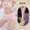 Outono e Inverno Pelúcia Gato Lingerie Sexy Puro Desejo Fofo Desenho Animado Bidimensional Novo Sexy Macio Cera Menina Pijama