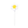 Decoração de Bolo de Confeitaria Pompons Fofos para Meninas Plug-in Pequena Flor Cartão Festa de Aniversário Sobremesa Acessórios para Vestir