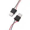 Conector Tipo-C 2P Soldadura de Cable Macho Moldeo por Inyección con Cable Fuente de Alimentación Móvil Power Bank de Apple Cabezal Especial