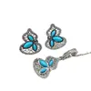 Acessórios de Pérola DIY Brincos Turquesa Azul Suporte Vazio Banhado a Ouro Real 18K Conjunto Cabaça Acessórios Pingente para Colar Acessórios para Mulheres