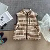 Floco de Neve Austrália Fleece Espessado Gola Alta Bolsos com Zíper Retro Fair Isle Colete Sem Mangas Colete Colete Roupa Exterior Transfronteiriço