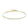Corrente Simples Corrente Única Acessórios Simples de Verão Pulseira Minimalista Corrente Osso de Cobra Branco Combina Moda Feminina Diária Exquisite Fábrica