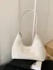 Bolsa Minimalista Tingida à Mão para Mulheres 2026 Novo Modelo Bolsa Dumpling para o Trabalho Bolsa Transversal Estilosa de Primavera