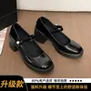 Zapatos Mary Jane estilo francés, zapatos planos de tacón grueso para mujer, nueva colección primavera/otoño 2026, zapatos de tacón alto con punta poco profunda, estilo princesa, suela gruesa, perfectos con vestidos