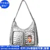 Mochila Acolchada de Poliéster RPET Transfronteriza Bolso de Hombro RPET Bolso Cruzado de Nailon Reciclado Fábrica Personalizada