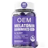 Gomas de Melatonina Magnésio Cúrcuma Zinco Vitamina D3 Ginseng Indiano Transfronteiriço Oe m