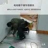 Módulo de Colocación en Seco para Calefacción Radiante de Piso Eléctrica Sin Relleno de Cable Calefactor Módulo de Colocación en Seco con Tablero Aislante de Papel de Aluminio Ranurado
