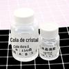 Cola Dura 200g Transparente Cola Ab Cristal Escala 3:1 Preenchimento para Molde de Cola Não Forma Bolhas Material DIY