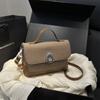 Bolso de Hombro Único para Mujer 2025 Nuevo de Moda Tendencia Versión Coreana Personalidad Simple Bolso Cruzado para Viaje