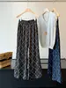 Pantalones Casuales de Pierna Ancha con Estampado Vintage para Mujer, Nuevo Estilo de Verano, Estilo Old Money, Cintura Alta, Adelgazantes, Elegantes, Versátiles, Pantalones Cropped de Algodón y Lino