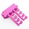 Separadores de Dedos del Pie Herramientas para Uñas Separadores de Dedos del Pie de Esponja Separadores de Dedos del Pie de EVA Corazón de Durazno Herramienta para Aplicar Esmalte de Uñas Separadores de Dedos del Pie para Uñas