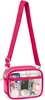 Bolsa Cruzada Transparente Popular de Amazon Bolso de Hombro Impermeable Portátil para Conciertos y Deportes Bolsa Shiling de Guangzhou OEM