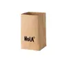 Bolsa de Almacenamiento Lavable, Bolsa de Papel Kraft, Flores Secas y Plantas Verdes, Maceta, Bolsa de Empaque Estilo Ins, Bolsa Gruesa a Prueba de Aceite para Pan y Tostadas