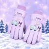 Guantes de invierno para niños de 3 a 17 años, gruesos, resistentes al frío, impermeables, a prueba de viento, antideslizantes, cálidos, para esquí y nieve.