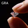 Suministrado Directamente por el Fabricante, Moissanita Blanco Ultra Color D Piedra de Silicio de Carbono, Piedra Suelta, Forma Redonda, Ocho Corazones y Ocho Flechas, Cada Pieza