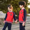 Uniformes para Escuela Primaria y Secundaria, Uniformes para Jardín de Niños, Uniformes de Clase, Ropa Deportiva de Tres Piezas para Juegos y Actuaciones de Primavera, Otoño y Verano, Trajes de Trabajo para Maestros