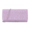 Bolso de mano de fábrica directa transfronterizo para mujer, bolso de noche colorido brillante plisado, bolso bandolera de fondo redondo