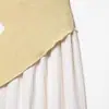 Ropa de Mujer para Comercio Exterior de Aliexpress Estilo Europeo y Americano Transfronterizo Zr Punto Nuevo Vestido Halter con Estampado de Empalme y Cuadrado