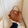 Bolso de Hombro Cruzado Vintage Elegante con Cierre Bolso Sobaco de Noche Color Sólido Patrón Lichi Bolso de Hombro Cruzado 2025 Nuevo Estilo Bolso Personalizado para Mujer