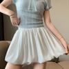 Shorts Florales Blancos para Mujer, Verano Delgado 2026 Nuevos de Cintura Alta Casual de Corte A Anti-Exposición Deportivos de Secado Rápido Pantalones Calabaza