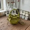 Bolsa de Cubo Tejida de Gran Capacidad Transfronteriza para Mujer 2026 Nuevo Estilo Bolso de Hombro Versátil Simple Bolso Cruzado Texturizado