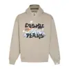 Sudadera con capucha de terciopelo Bpm con estampado de letras Broken Planet, holgada, casual, para hombre y mujer, moderna, otoño e invierno
