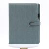 Cuaderno de sarga B5 Hebilla magnética de metal Bloc de notas Cuaderno de mano de cuero Regalo simple Hebilla dura Diario