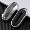 Adecuado para Tesla Tesla MODELO 3/S/X serie tpu funda para llave de coche funda para llave de goma blanda