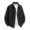 Otoño 2026 Nuevo Estilo Coreano de Moda Marca ins Japonés Calle Alta Holgado Top Casual Estilo Hong Kong Chaqueta de Trabajo Hombres.