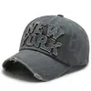 Gorra de Mezclilla para Cuatro Estaciones para Hombre Lavada Desgastada Gorra de Béisbol para Mujer Primavera Otoño Parche Bordado Gorra con Visera Productos en Stock Transfronterizos