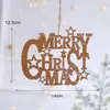 Comércio exterior rena boneco de neve decorações de Natal floco de neve velho homem árvore de Natal pingente atacado acessórios para árvore de Natal adereços