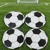 Nueva Serie de Fútbol de Amazon Posavasos Temáticos de Fútbol Decoración para Fiesta de Cumpleaños Posavasos Blanco y Negro