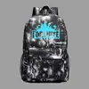 Mochila Escolar Unisex Casual para Viaje, Super Mario Star, Estudiante Joven, Transfronteriza