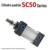 Cilindro de Haste Padrão Sc50*25*50*75*100*125*150*200*250*300