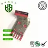 Conector USB Macho Corto con Núcleo de Goma Roja, Enchufe Soldable, Cable de Carga USB Macho de 4 Pines con Placa de Cobre Engrosada