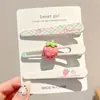 Presilha de Cabelo de Laço de Alta Qualidade Prata Lateral para Meninas Clipe para Franja da Testa Clipe Bico de Pato Grampo Acessórios de Cabelo para Meninas