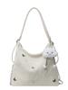 Design Sense Butterfly Bolsa de Grande Capacidade Feminina 2024 Verão Nova Moda Bolsa de Ombro All-match Estilo Ocidental Mochila Distinta