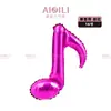 Globos de Papel de Aluminio de Nuevo Modelo Transfronterizos de 8 Puntos de Nota Única y 16 Puntos de Doble Nota para Decoraciones de Boda y Cumpleaños al por Mayor