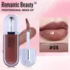 Brillo de Labios Perlado Transfronterizo, Brillo de Labios Espejo de Larga Duración, Hidratante, Labial Líquido Fácil de Aplicar, Maquillaje que No Se Desvanece para Mujeres