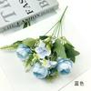 Estilo coreano hortênsia peônia buquê casa pastoral soft-fitting simulação flores de casamento auditório fotografia de cenário adereços florais