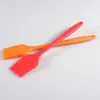 Herramientas de Horneado DIY 26cm Barra Integrada Grande de Silicona Brocha para Barbacoa Brocha para Aceite Barrido de Silicona Utensilios para Pasteles