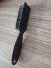 Barbería Cepillo Vintage para Barba Mango de Plástico Galvanizado Cepillo para Barba Cepillo Limpiador de Barba Herramientas de Peluquería