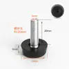 Pata Ajustable Tornillo Pie de Ajuste para Mueble Almohadilla Ajuste Muebles Pies Ajustables Gabinete Armario Vitrina Pies de Ajuste M6m8m10