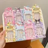 Pegatinas para Uñas Kuromi Dibujos Animados Exquisitas Pegatinas para Uñas Dulces y Lindas No Tóxicas e Inodoras Removibles para Niños Uñas Portátiles