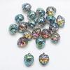 Perlas Sueltas de Cristal de Fresa con Agujero Horizontal de 16 mm Accesorios para Joyería de Perlas Pasador Hecho a Mano DIY Accesorios de Cristal