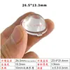 12.5 16 20 23 27.7 29 33 35 38 42 48.5 49 mm Lente Plana Convexa Acrílica